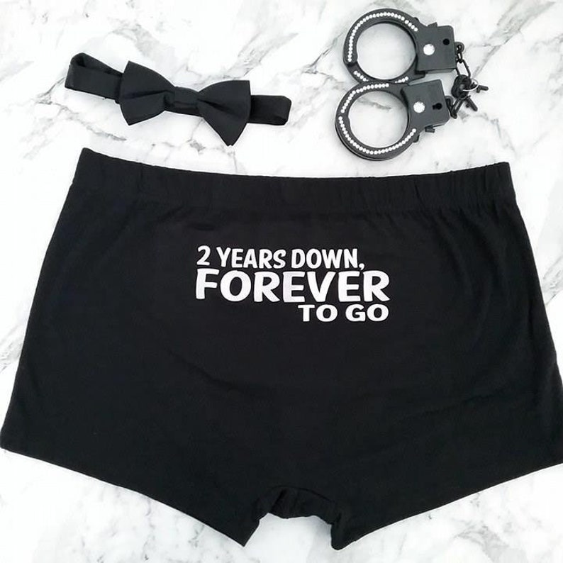 2nd Anniversary Gift for Husband Funny Underwear for Men Etsy