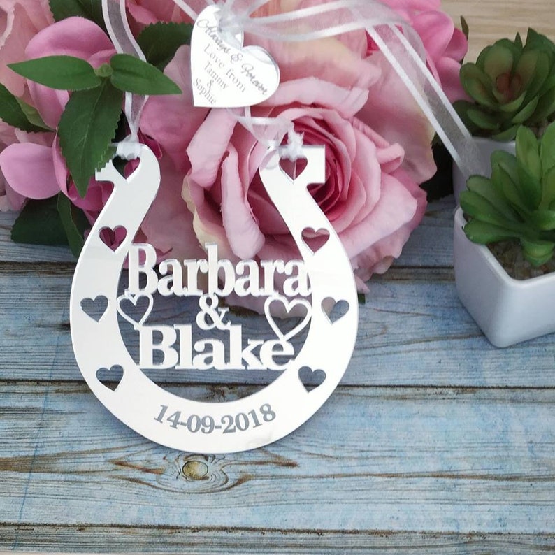 Wedding Tradition Horseshoe Gift For Bride Lucky Good Luck Etsy