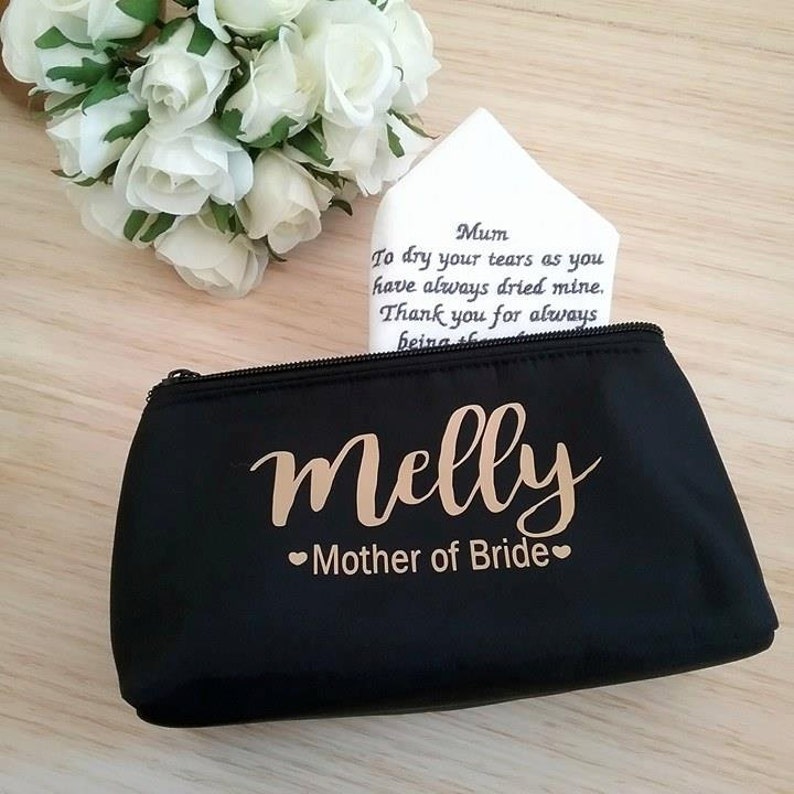 Bridesmaid makeup bag Personalised bridesmaid gift Etsy