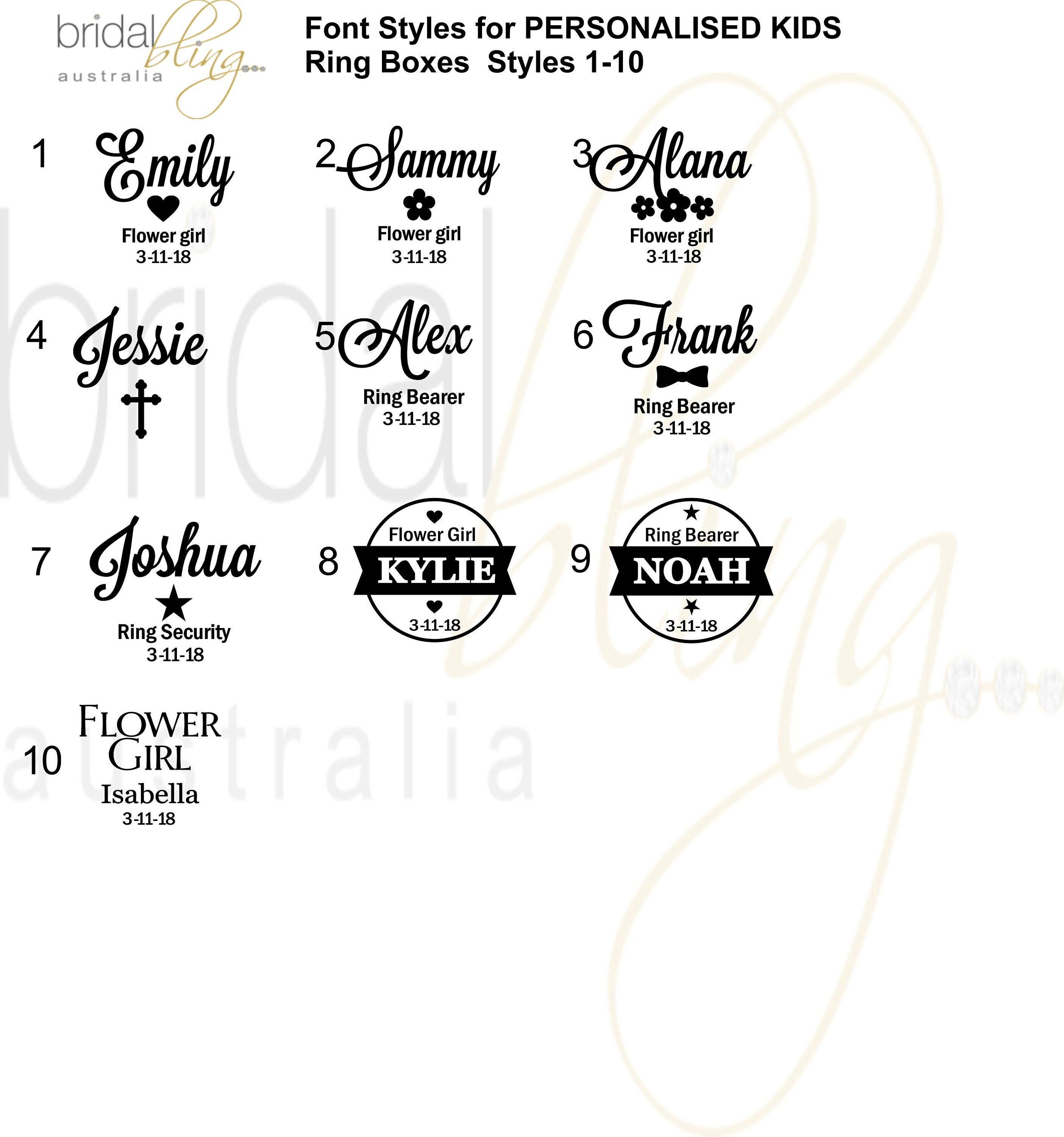 Page Boy Ring Box Gift for Ring Bearer Box Personalised Etsy