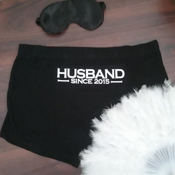 Novelty Husband Since Underwear Funny personalised Groom Etsy