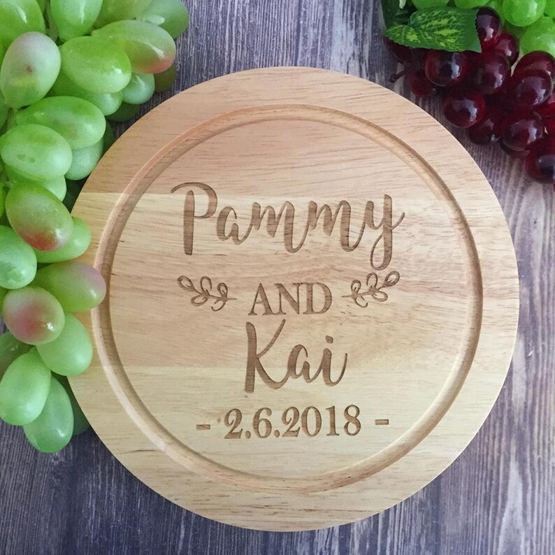 Cheese Board Personalised Cheese Board Set Cheese Board Etsy
