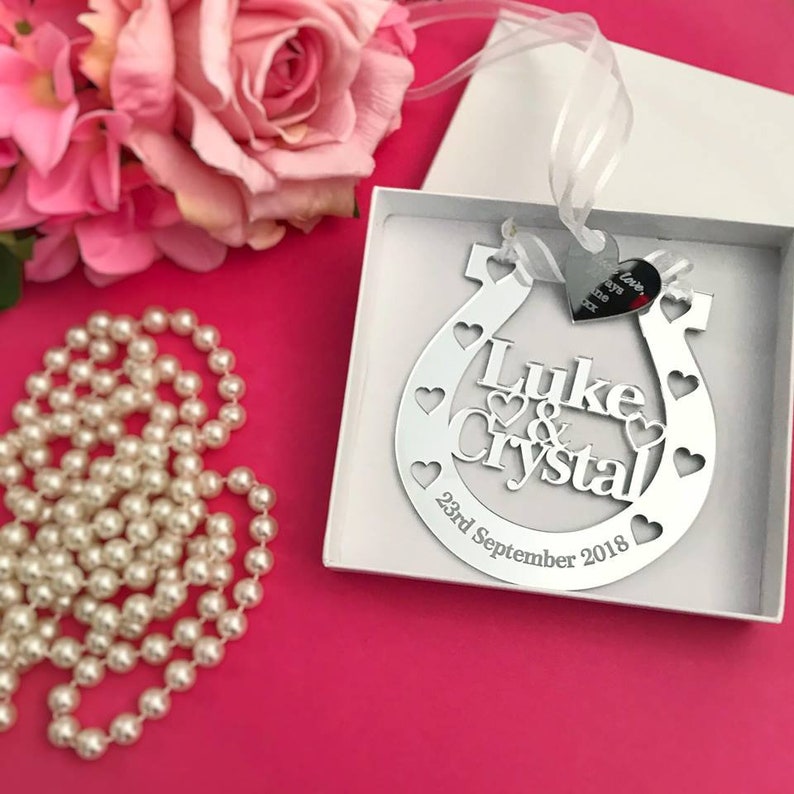 Wedding Tradition Horseshoe Gift for Bride Lucky Good Luck Etsy