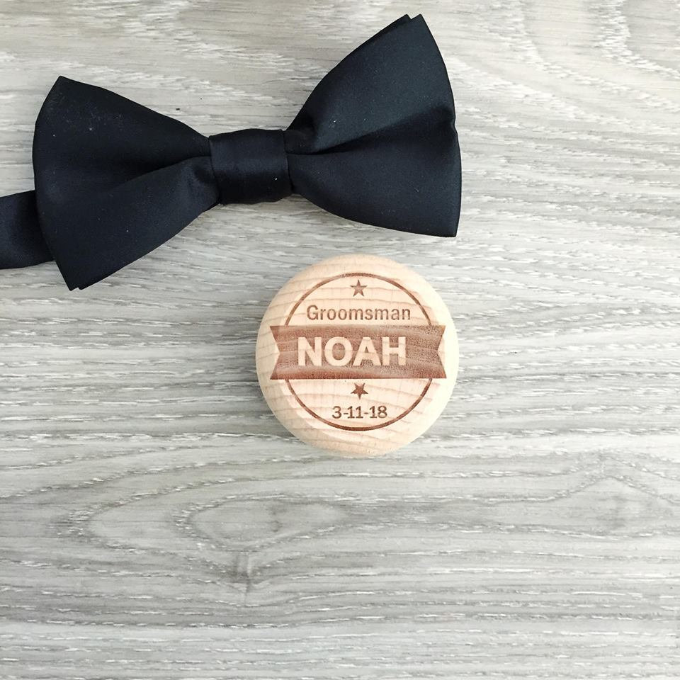 Page Boy Ring Box Gift for Ring Bearer Box Personalised Etsy