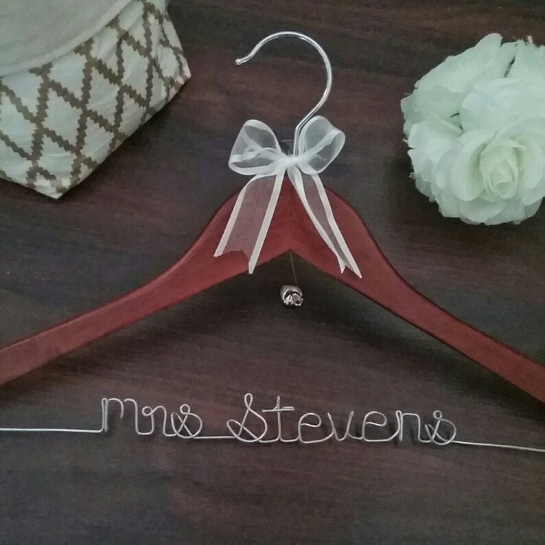 Personalised Coat Hanger Bridal Hanger Custom Coat Hanger Etsy
