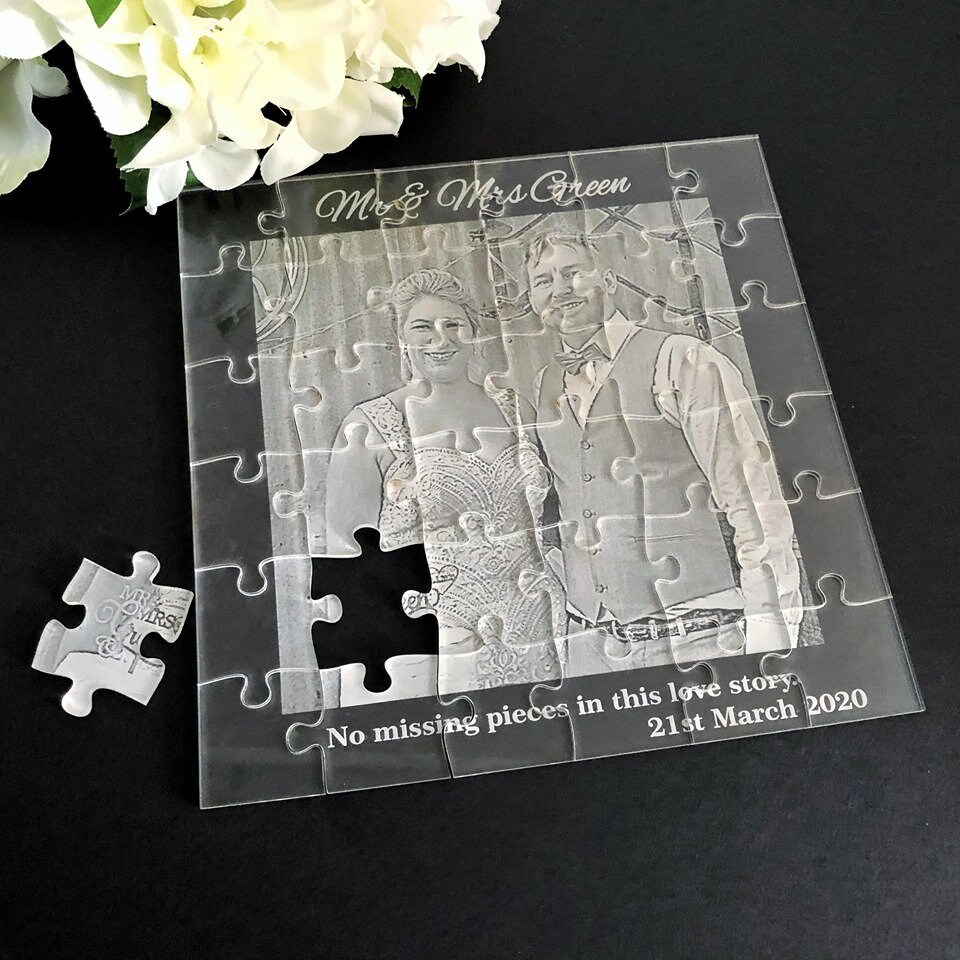 New Baby Announcement Jigsaw Puzzle Gift for Grandparent Etsy