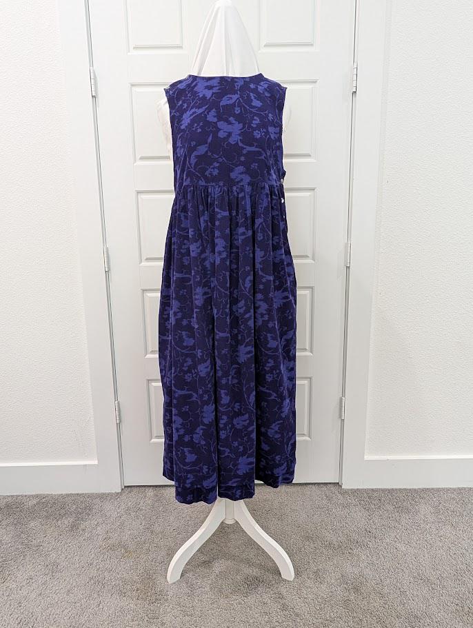 Laura Ashley Purple Dress - Etsy