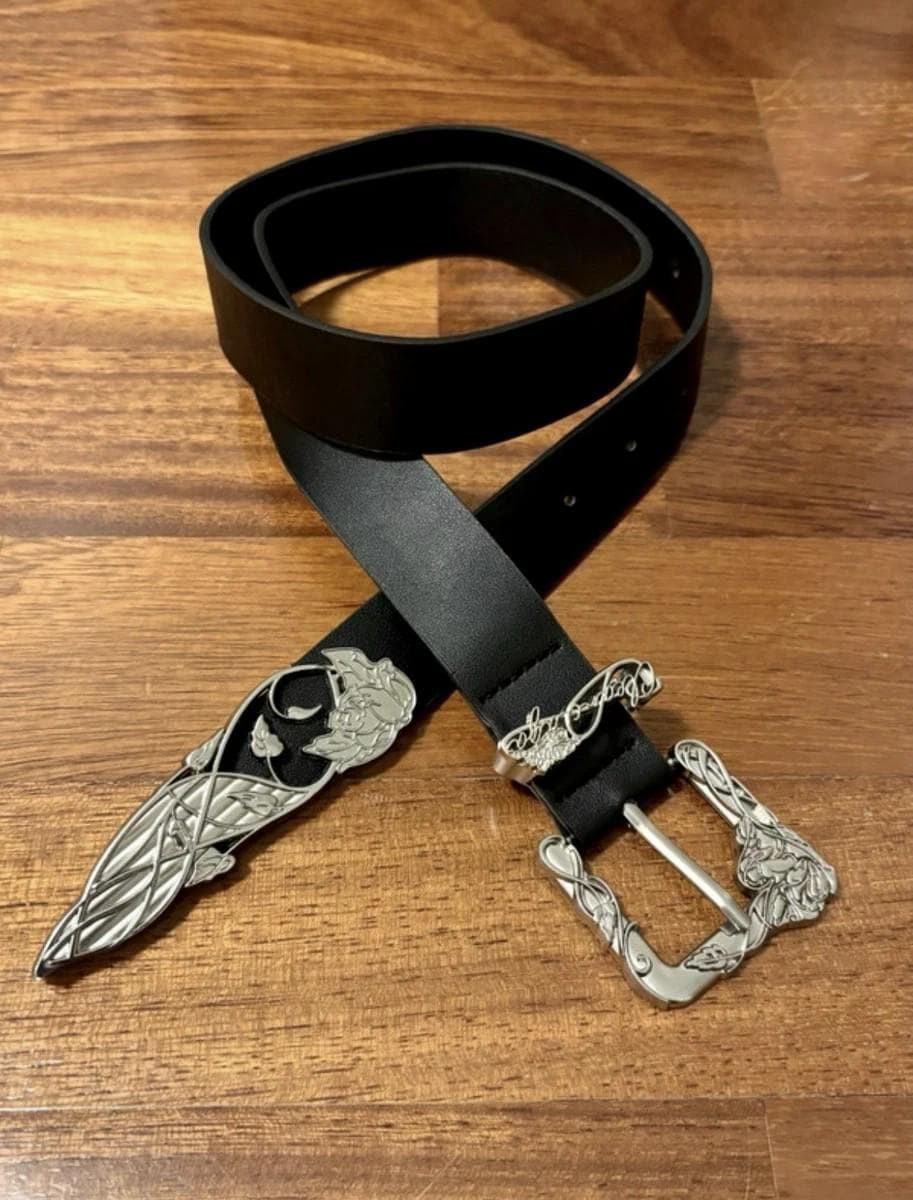 Y クロムハーツ レザーベルト 黒・白・茶 Y クロムハーツ レザーベルト 黒・白・茶 レザー（本革） CHROME