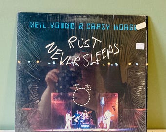 Neil Young and Crazy Horse - Vintage Vinyl - Rust Never Sleeps - Record - 1979