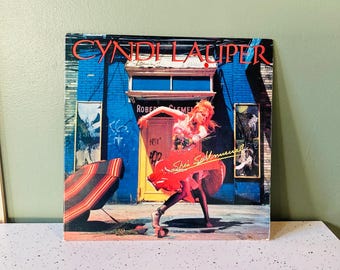 Cyndi Lauper - Vintage Vinyl - She’s So Unusual - Record - 1983