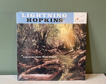 Lightnin’ Hopkins - New Vinyl - Last of the Great Blues Singers - Sealed Record