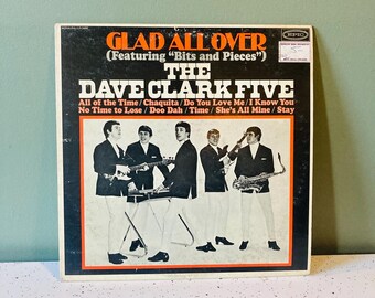 The Dave Clark Five - Vintage Vinyl - Glad All Over - Record 1964