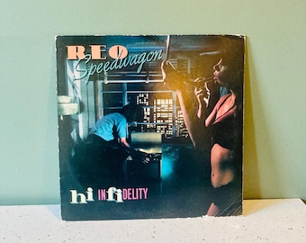 REO Speedwagon - Vintage Vinyl - Hi Infidelity - Record - 1980