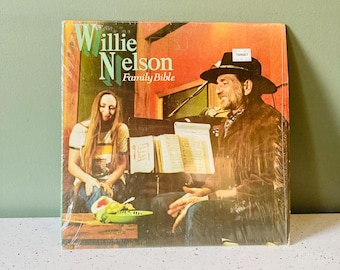 Willie Nelson - Vintage Vinyl - Family Bible - Record - 1994