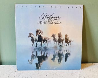 BOB SEGAR - Vintage Vinyl - Against the Wind - Record - 1980