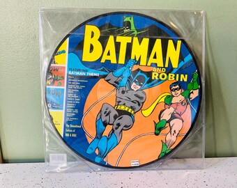 Batman & Robin - Newer Vinyl - The Sensational Guitars of Dan and Dale - Picture Disc Record - Retro Record - 2016