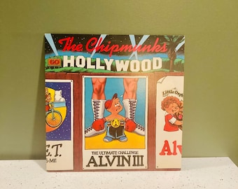 The Chipmunks - Vintage Vinyl  - The Chipmunks Go Hollywood - 1982