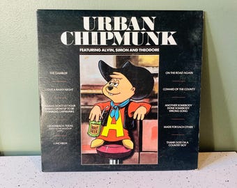 The Chipmunks - Vintage Vinyl - Urban Chipmunk - Record - 1981