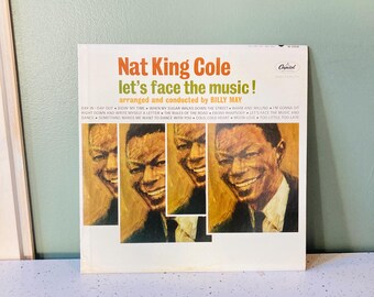 Nat King Cole - Vintage Vinyl - Let’s Face The Music! - Record - 1964