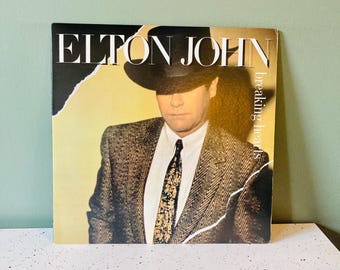 Elton John - Vintage Vinyl - Breaking Hearts - Record - 1984