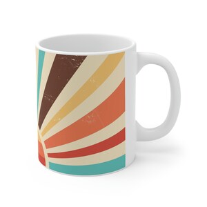 Retro style sunshine mug image 5