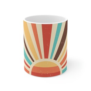 Retro style sunshine mug image 3