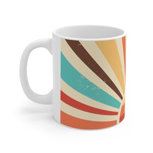 Retro style sunshine mug image 4