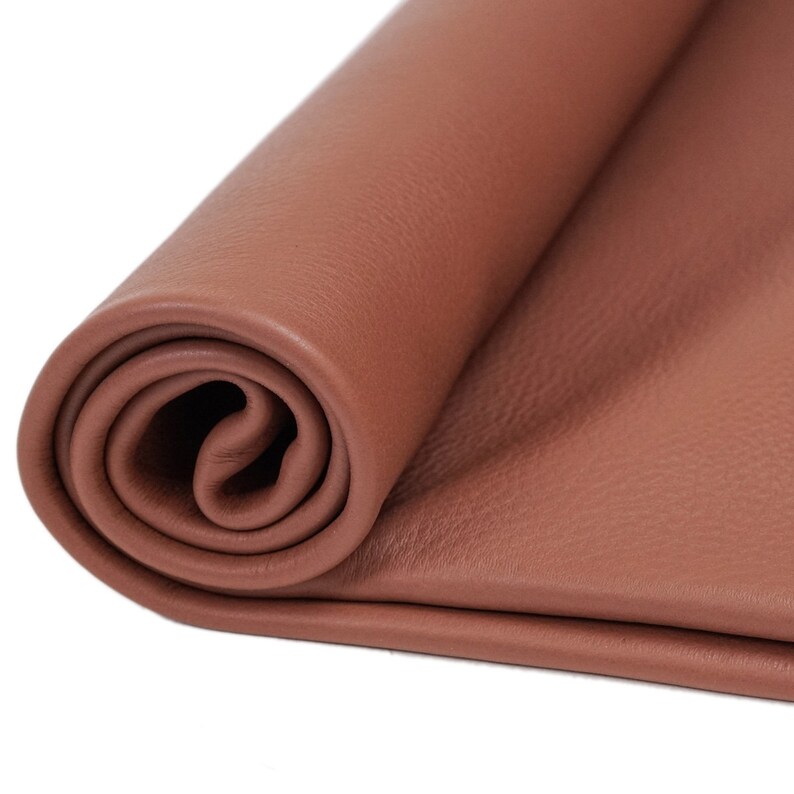 12 x 24 Springfield Leather Company Whiskey Cowhide Upholstery Leather Pre-Cuts 12 x 12