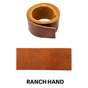 Oil Tan Leather Strap, 64 Ranch Hand