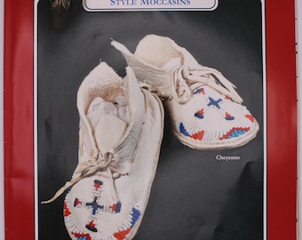 Baby Moccasin Pattern | Childs Moccasin Pattern | Sizes: Infant - Childs 6