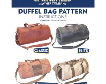 Duffle Bag Pattern Pack