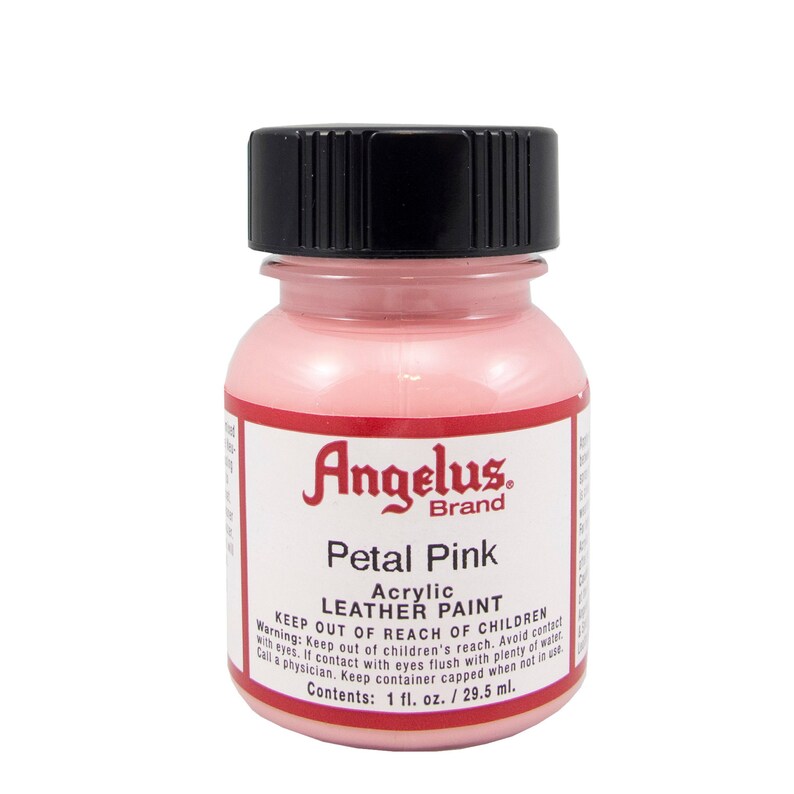 Petal Pink Angelus Acrylic Leather Paint 1oz Etsy
