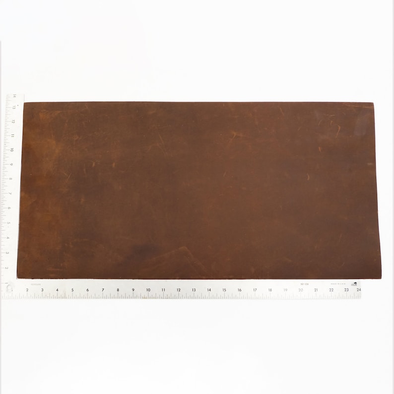 Covers Straps 12x 12 Dakota Mahogany Oil Tan Pre-Cut 24x 24 Leather Crafts 12x 24 6x 12 Perfect for Wallets