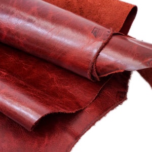 Couro de Vaca Venetian Upholstery | Couro de Vaca Colorido | Corte Bruto por Pé Quadrado