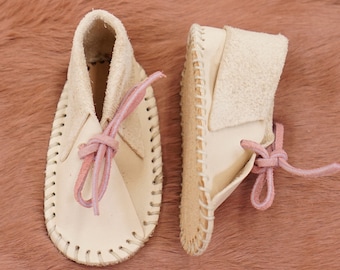 Baby Moccasin Kit | Baby Shower Gift | Beginner Sewing Kit