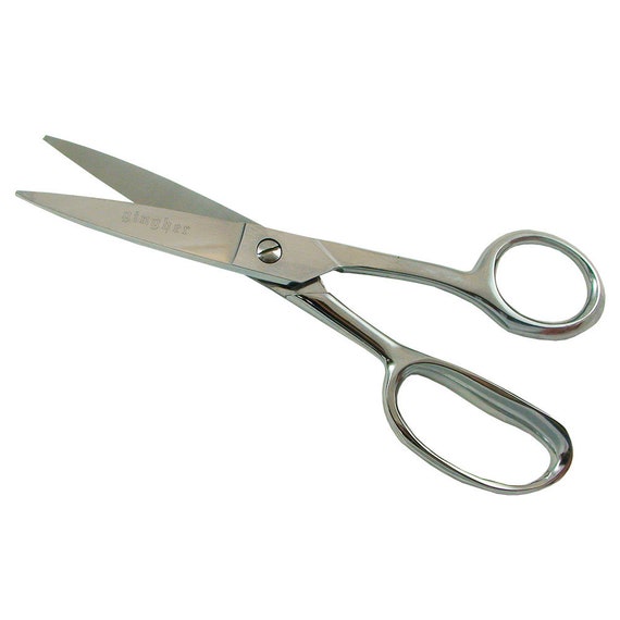 Gingher 8 Blunt Utility Knife-Edge Shears - Kentucky Leather and Hides