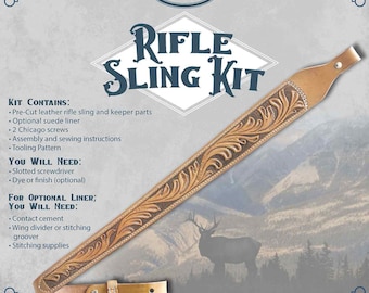 Kit de eslinga de rifle / Kit de bricolaje / Eslinga de rifle ajustable