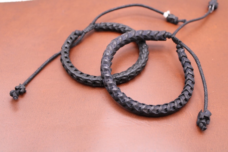 King Cobra Vertebrae Bracelet Snake Spine Bracelet Real Etsy