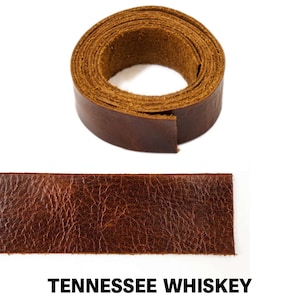 Oil Tan Leather Strap, 64 Tennessee Whiskey