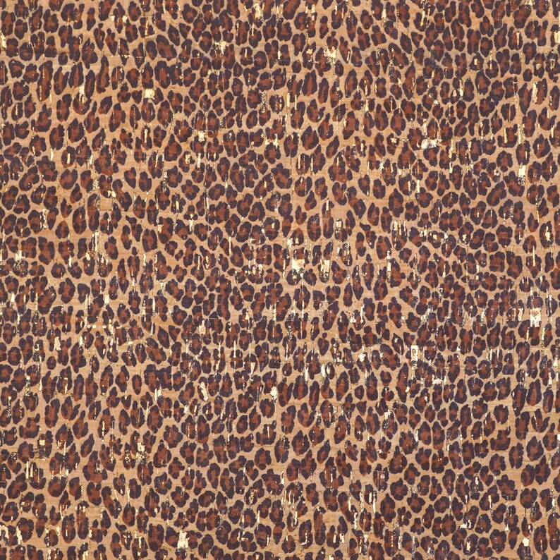 Baby Leopard Print Cork Pre-cut Sheets from Springfield | Etsy