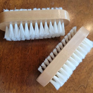 Nail Brush with Slanted Bristless - One Brush