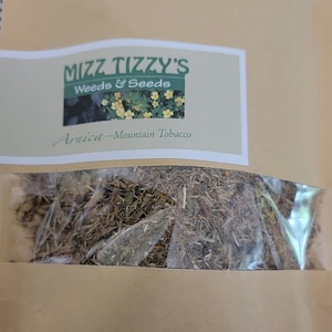Arnica Montana Tobacco - BULK - Dried Herb - 3 oz.