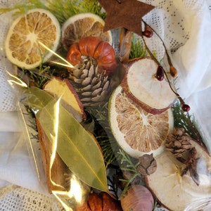 Fall and Winter Potpourri with wonderful scent.