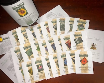 Herbal Seeds Collection, Body Oil Sample, How-To Booklets - Seeds