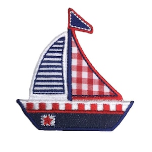Segelboot Applikation/Aufnäher/Aufnäher