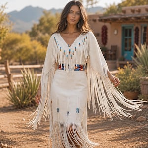 cream colored country dresses Women's Western Cowgirl Dress 70s Vintage Elegant Colorblock Maxi Dress Fall Casual Long Sleeve Boho Long Dress,White,S at Amazon Women's Clothing store