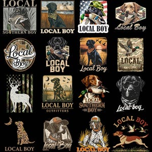 Local Boy Bundle PNG, Deer Hunting Digital Download, Deer Hunting Camouflage Frame, Country Boy Digital Download, Deer Camo Hunting PNG