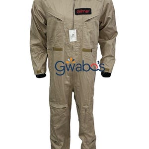 Ghostbusters Cosplay-Overall mit individuellem Namensaufnäher, handgefertigter Fliegeranzug, maßgefertigtes Kostüm, weltweiter Versand