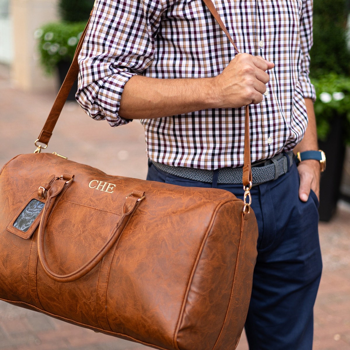 Mens Bag: MAVERICK Men's Brown Leather Duffle Bag, Birthday Gift for Him, Men's Gifts, Guy Gift, Christmas Gift for Him, Personalized Weekender Bag - Etsy