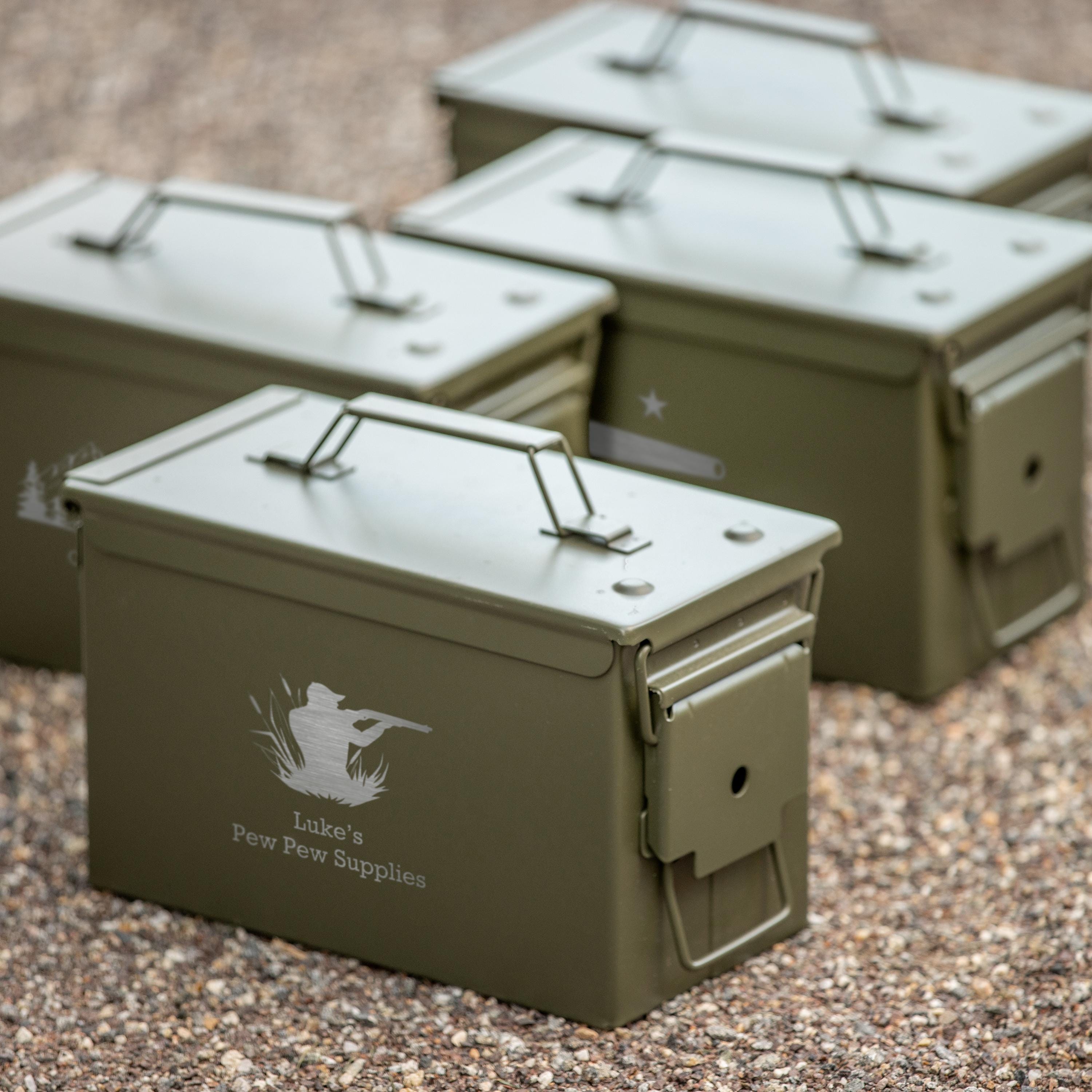 HOMESTEAD 30 Cal Metal Ammo Can 4-Pack - Airtight Waterproof Steel Ammo Box For Storage - View #5